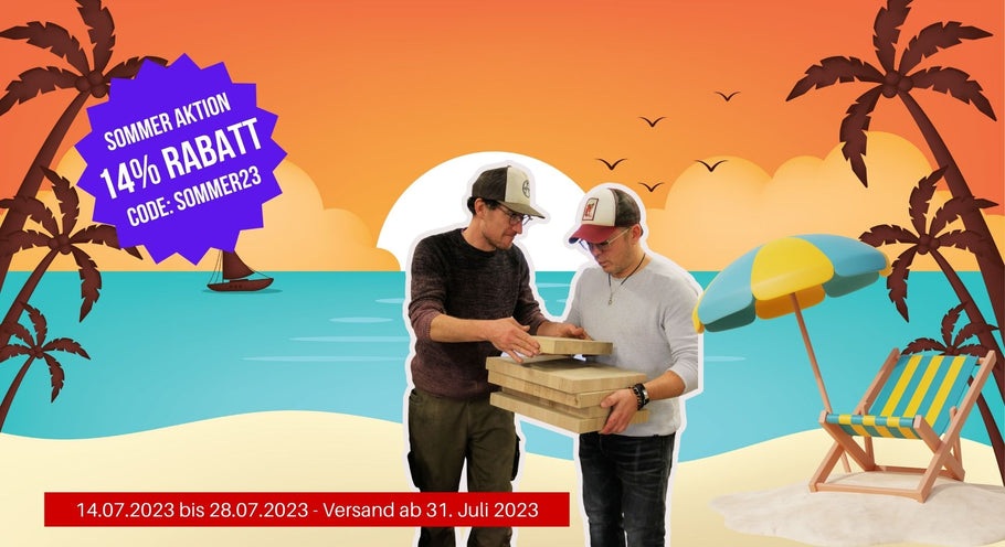 Betriebsferien 2023 mit Sommer Rabatt!