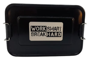 K&S Brotdose WORK HARD BREAK SMART